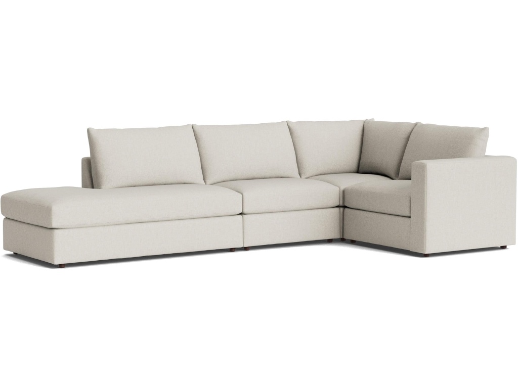 Beckham Bumper Modular L-Shaped Sectional