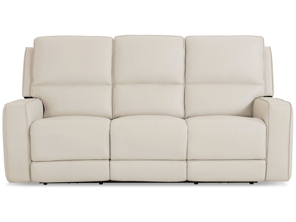 Raymond Leather Power Reclining Sofa