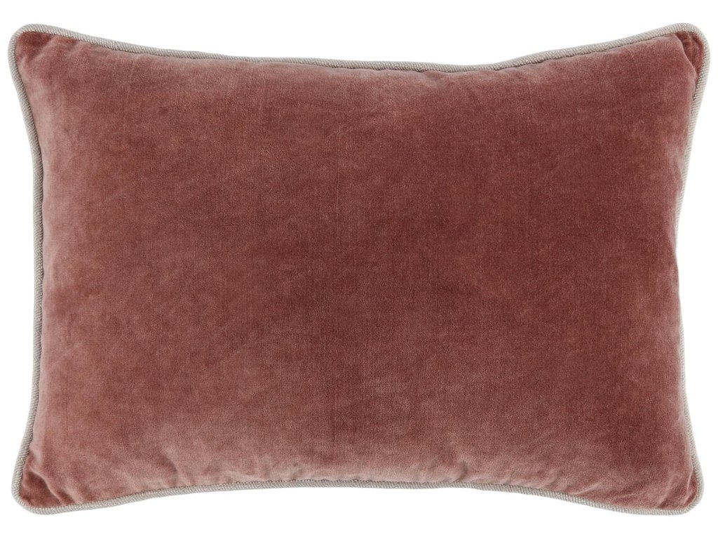 Heirloom Velvet Auburn Lumbar Pillow Cover