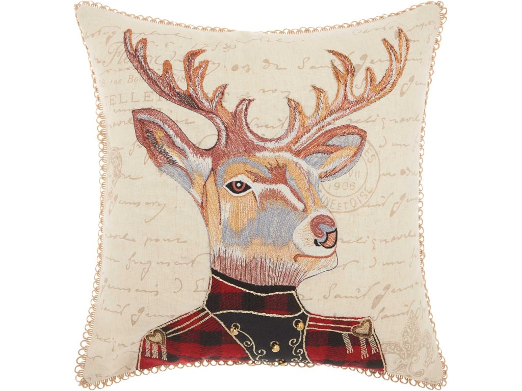 Trendy, Hip, New-Age Sx350 Natural 16" X 16" Throw Pillow